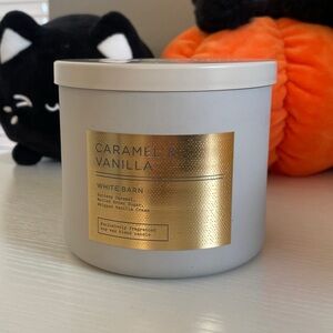 Bath & Body Works ‘Caramel & Vanilla’ 3-wick Candle